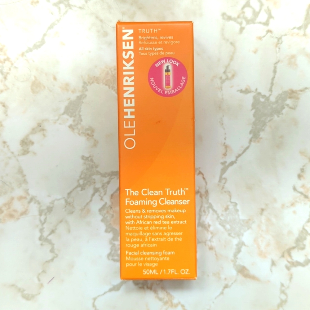 Brand New OLE HENRIKSEN The Clean Truth Foaming Cleanser